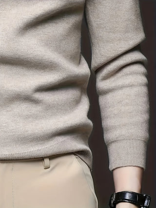 Calvin | Suéter de punto con cuello alto para hombre