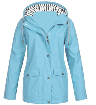 Isolde | Chaqueta de Mujer con Capucha y Bolsillos Frontales