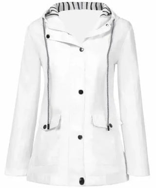 Isolde | Chaqueta de Mujer con Capucha y Bolsillos Frontales