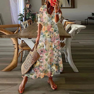 Anna | Vestido bohemio máximo 0