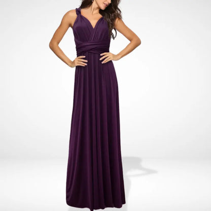 Vestido largo escote cruzado para Mujer - Tabatha