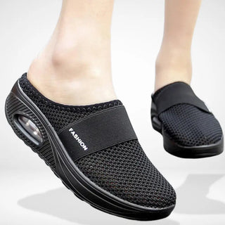 Mules con malla y plataforma para Mujer - Selma