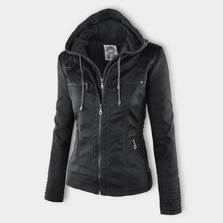 Henrietta | Chaqueta con Capucha y Cremallera Frontal para Mujer