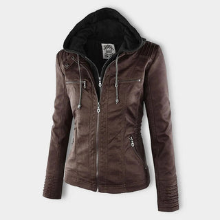 Henrietta | Chaqueta con Capucha y Cremallera Frontal para Mujer