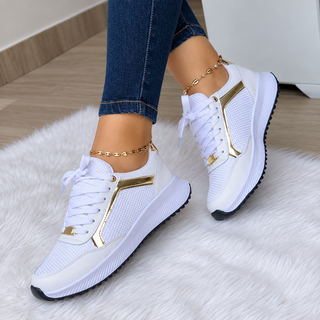 Alessa | Zapatillas Deportivas Ortopédicas de Mujer con Cordones