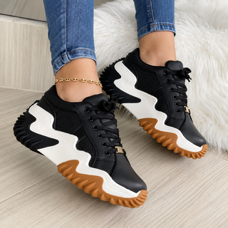 Margot | Zapatillas de Mujer con Plataforma y Cordones
