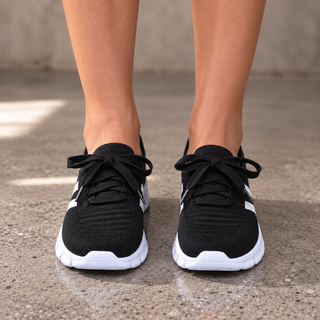 Isla | Zapatillas Ortopédicas de Mujer con Malla Transpirable y Cordones