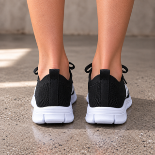 Isla | Zapatillas Ortopédicas de Mujer con Malla Transpirable y Cordones
