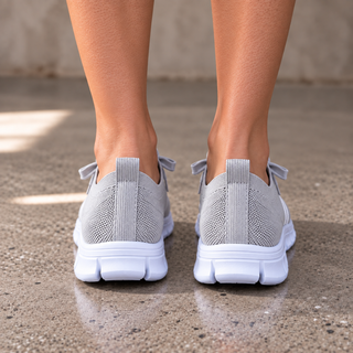 Isla | Zapatillas Ortopédicas de Mujer con Malla Transpirable y Cordones