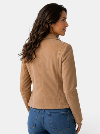 Selvane | Chaqueta Corta con Cremallera para Mujer