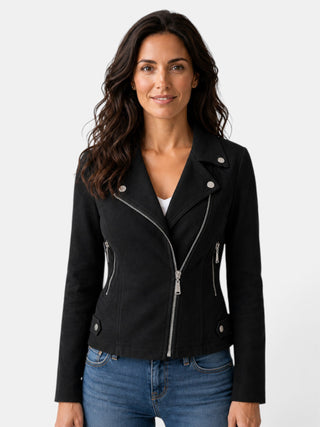 Selvane | Chaqueta Corta con Cremallera para Mujer