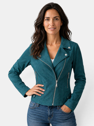 Selvane | Chaqueta Corta con Cremallera para Mujer