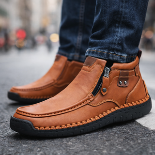 Dervano | Botas Casual de Hombre al Tobillo con Cierre Lateral