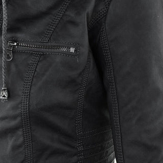 Henrietta | Chaqueta con Capucha y Cremallera Frontal para Mujer