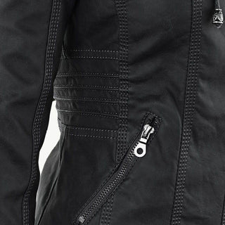 Henrietta | Chaqueta con Capucha y Cremallera Frontal para Mujer