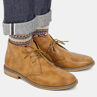Bellvane | Botas Chukka de Hombre con Cordones y Plantilla Acolchada