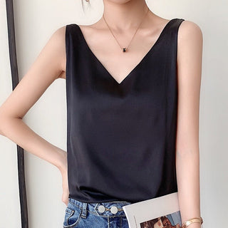 Elegante top de vecino V para mujeres - Trigala 0