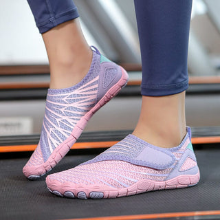 Eloria | Zapatos Barefoot para Mujer con Puntera Amplia Sin Cordones