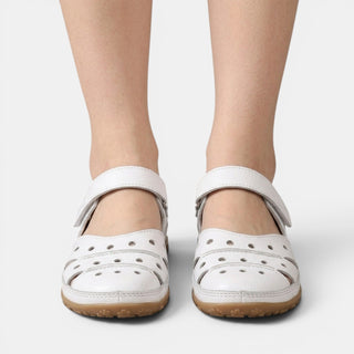 Marielsy | Sandalia Ortopédica de Piel Calada con Velcro para Mujer