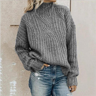 Velisse | Jersey de Mujer de Punto con Cuello Redondo