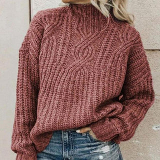 Velisse | Jersey de Mujer de Punto con Cuello Redondo