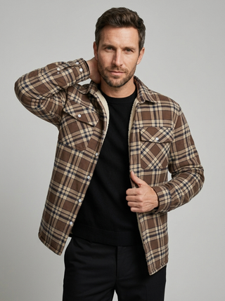 Kellyan | Chaqueta Outdoor Forrada de Lana para Hombre