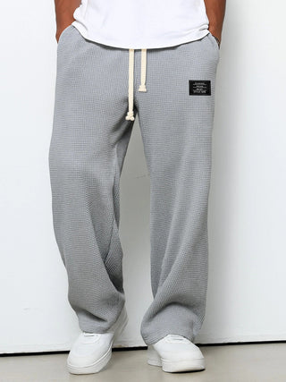 Halvorin | Pantalón de Pierna Ancha con Cintura Ajustable para Hombre