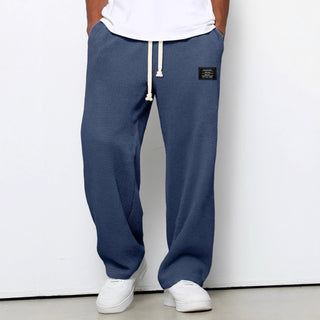 Halvorin | Pantalón de Pierna Ancha con Cintura Ajustable para Hombre