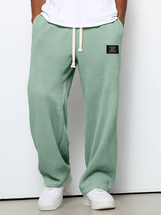 Halvorin | Pantalón de Pierna Ancha con Cintura Ajustable para Hombre