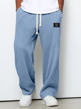 Halvorin | Pantalón de Pierna Ancha con Cintura Ajustable para Hombre