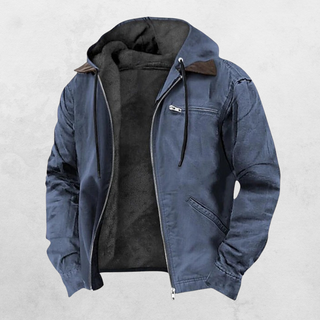 Nolan | Chaqueta de Invierno Aislante con Capucha para Hombre
