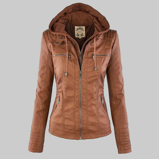 Henrietta | Chaqueta con Capucha y Cremallera Frontal para Mujer