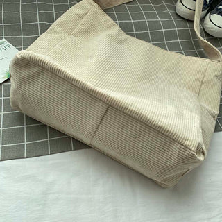 Juliette | Bolso Bandolera de Pana con Bolsillos Interiores para Mujer