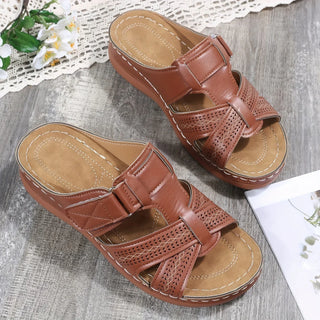 Sandalias abiertas con costuras visibles para Mujer - Lou
