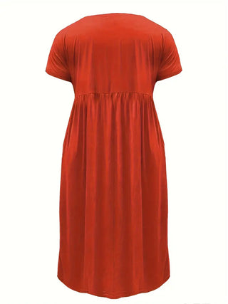 Vestido largo con bolsillos para Mujer - Mary