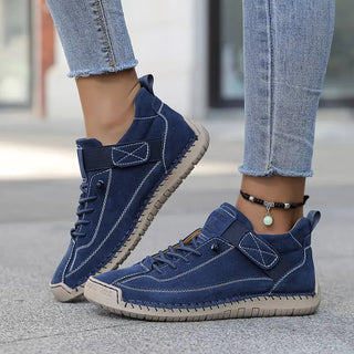 Nora | Zapatillas de Caminar para Mujer con Puntera Ancha y Suela Acolchada