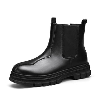 Derek | Botines Chelsea para Hombre con Suela Gruesa y Paneles Elásticos