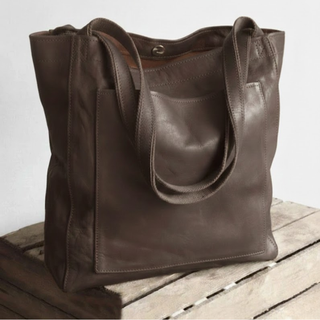 Verlanya | Bolso Tote de Cuero de Gran Capacidad para Mujer