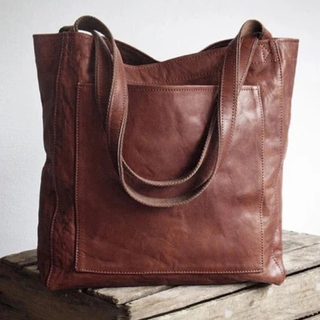 Verlanya | Bolso Tote de Cuero de Gran Capacidad para Mujer