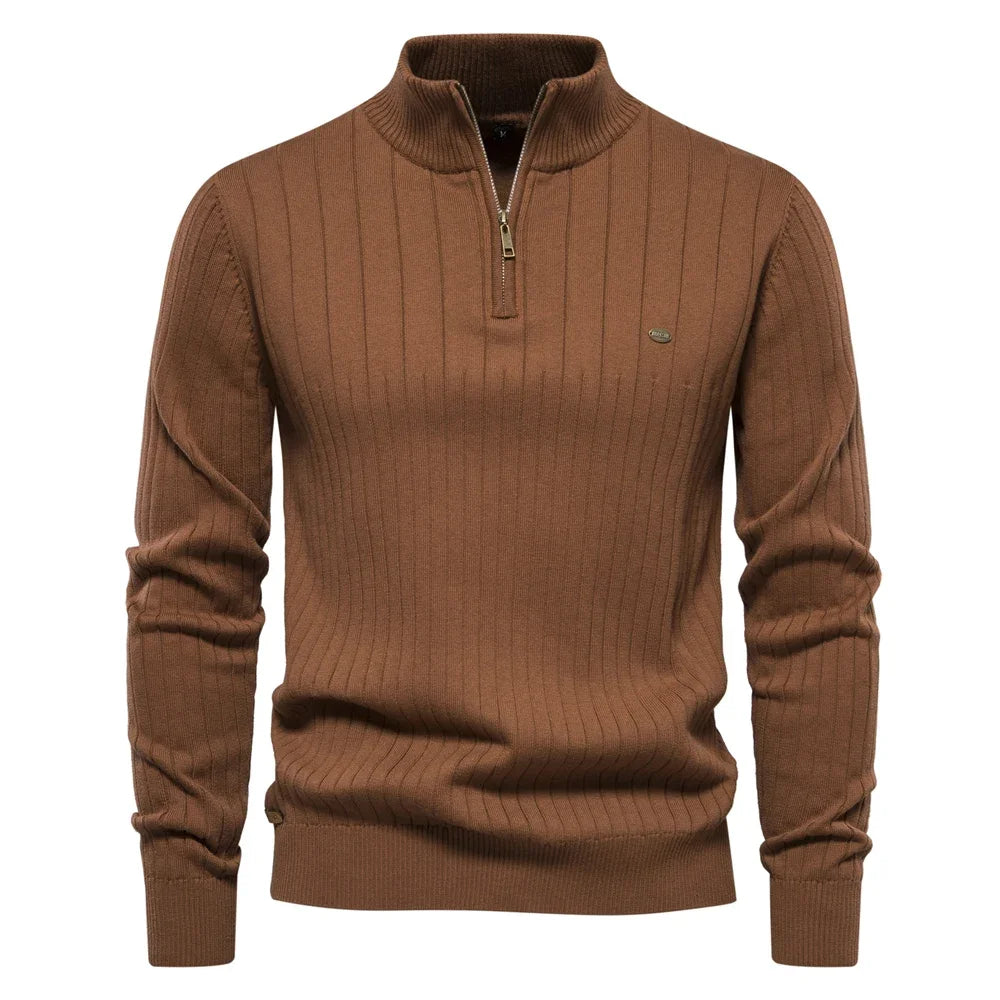 Ryan | Elegante Suéter con Cierre para Hombres