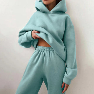 Merovelle | Conjunto de Mujer Oversize con Sudadera y Pantalón