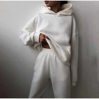Merovelle | Conjunto de Mujer Oversize con Sudadera y Pantalón