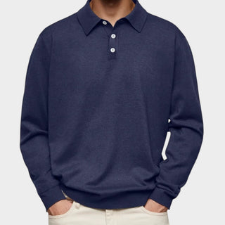 Polo De Manga Larga Para Hombre | Aiden