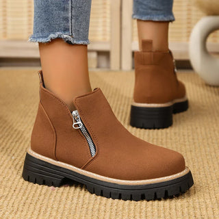 Marta | Botines de Plataforma para Mujer con Suela Gruesa