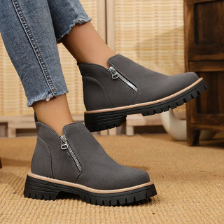 Marta | Botines de Plataforma para Mujer con Suela Gruesa