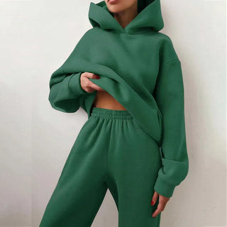 Merovelle | Conjunto de Mujer Oversize con Sudadera y Pantalón