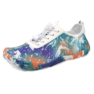 Nova | Zapatillas Barefoot con Estampado Floral y Puntera Ancha