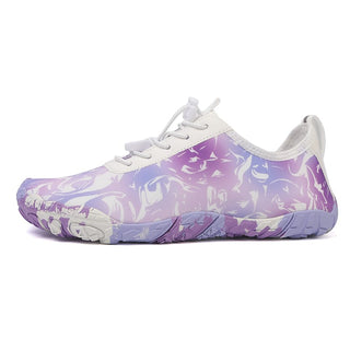 Nova | Zapatillas Barefoot con Estampado Floral y Puntera Ancha