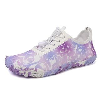 Nova | Zapatillas Barefoot con Estampado Floral y Puntera Ancha