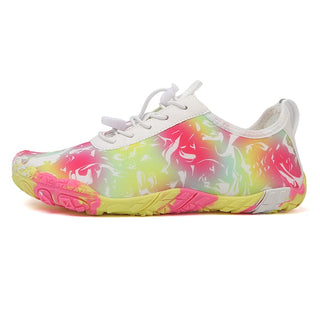Nova | Zapatillas Barefoot con Estampado Floral y Puntera Ancha